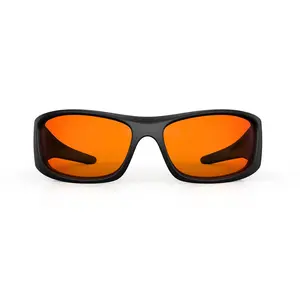 Night Ease Warp Around Orange Sleep Glasses
