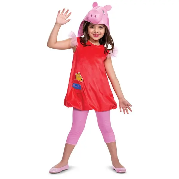Kid's Deluxe Peppa Pig Costume