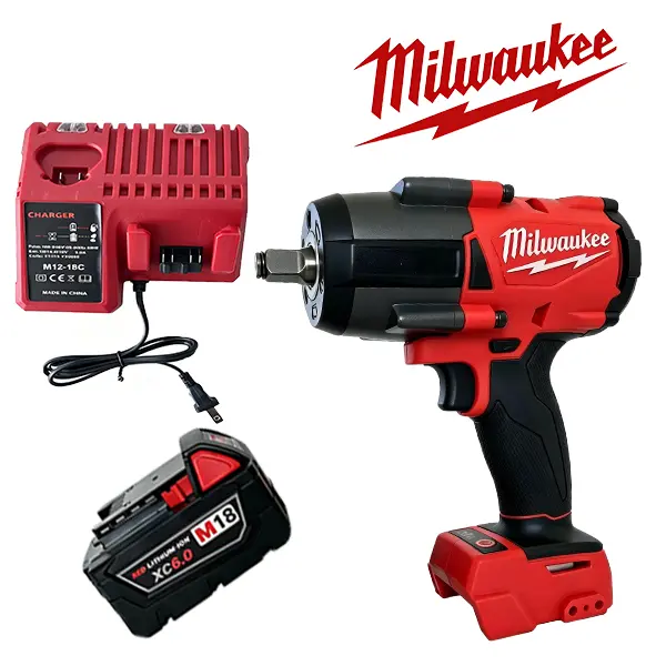 Milwaukee 1000 1/2-Inch Mid-Torque  Wrench for Car Lug Nuts, Tire Service, Automotive  and Truck Maintenance, Brushless Motor,Friction Ring,3-Mode Drive Control and LED Work Light, Cordless Power tool repair professional high detachable high torque impact