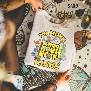 No More Kings Shirt, School House Rocks Shirt, We The People Anti Trump Tee, FDT Anti ICE T-Shirt, No Kings Shirt