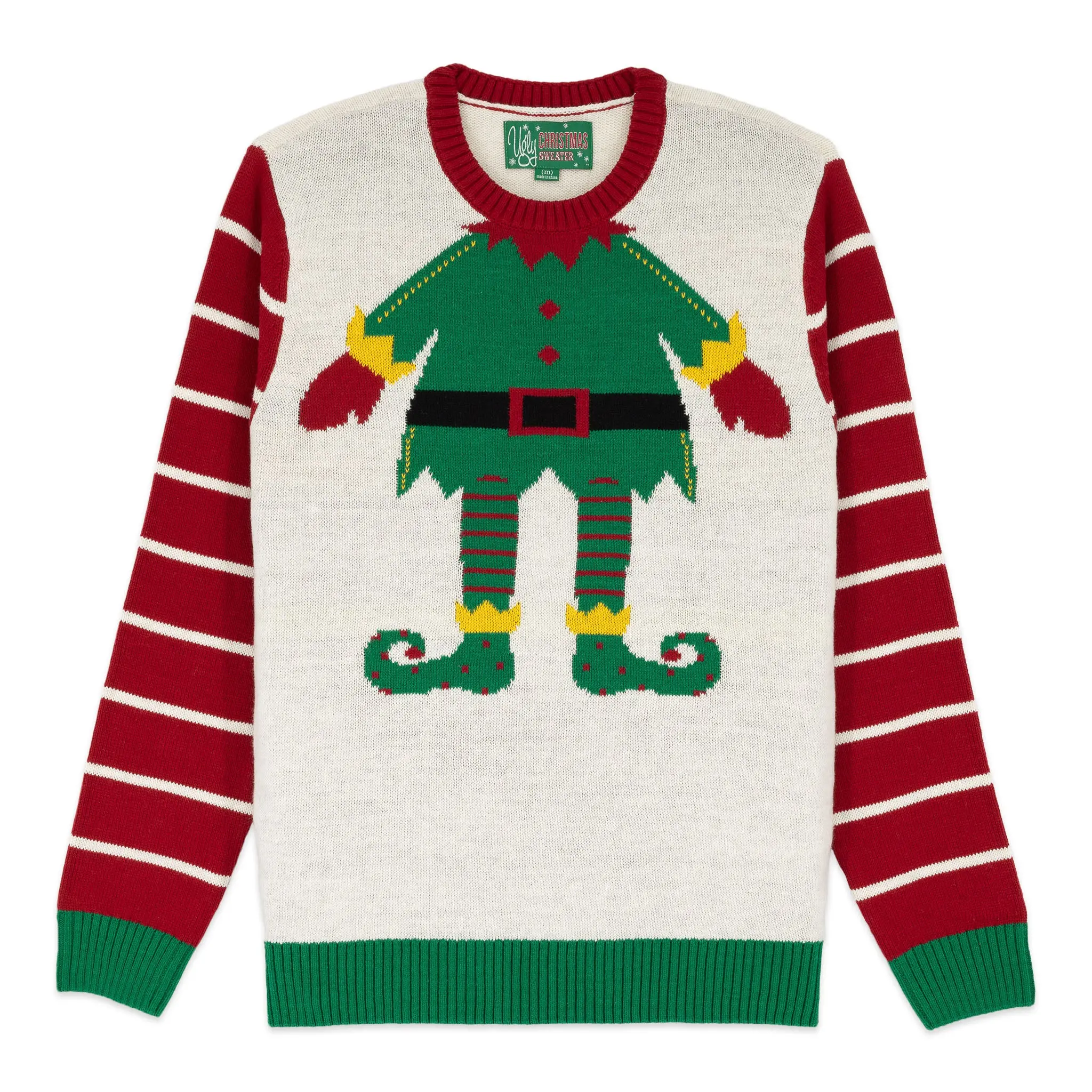 Elf Yourself Ugly Christmas Sweater Unisex