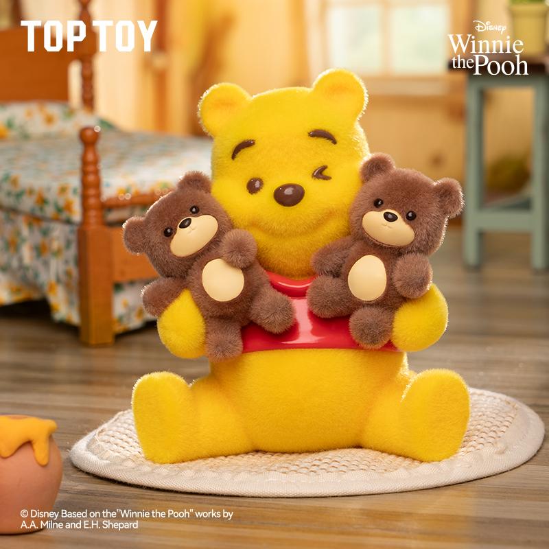 【Gift Link】【TOPTOY】 Winnie the Pooh Happy Time Series Figures Blind Box -Perfect Gift, Unique HolidayHome & Office Decorationst