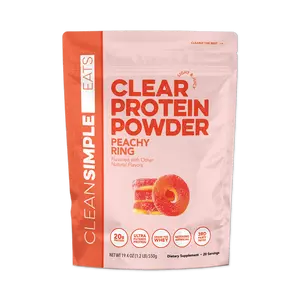 Clear Protein Powder: Peachy Ring (20 Serving) Clear Protein Powder: Peachy Ring (20 Serving)