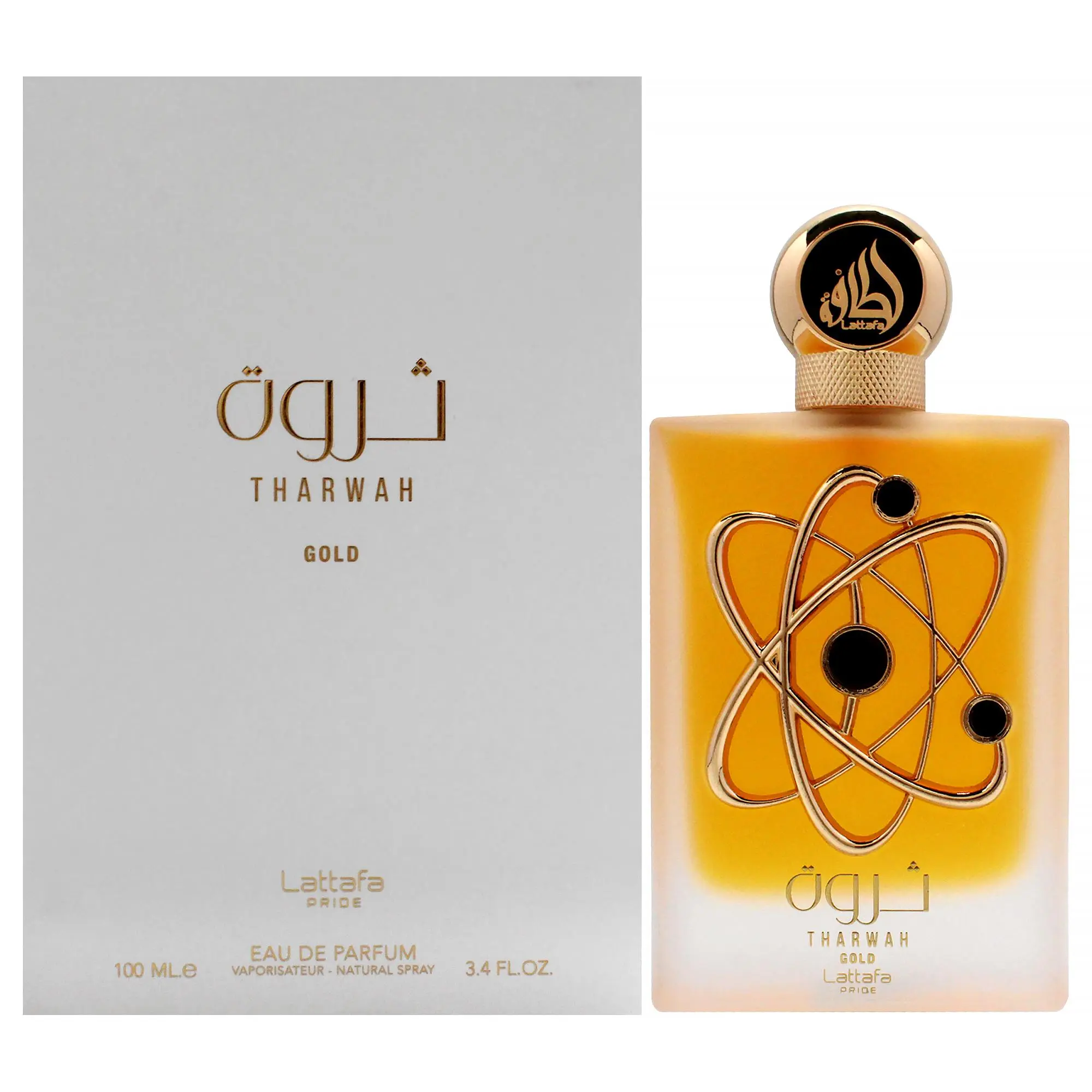 Tharwah Gold Pride by Lattafa, Unisex 3.4 oz EDP Spray