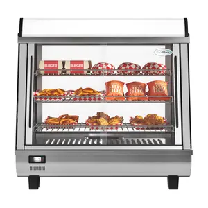 26 in. Glass Countertop Display Warmer, 3.4 cu. ft. in Stainless Steel (HDC-3C-SS)