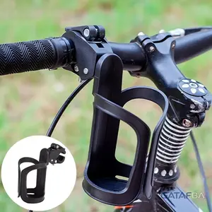 1 Pack Universal Bicycle Water Bottle Holder | Lightweight Anti-Scratch Bike Bottle Cage | Easy Install Cycling Accessories for Mountain Road Bikes | Outdoor Sports Riding Must Haves