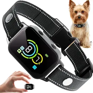 Dog Bark Collar For Mini Small Medium Dogs - No Shock Anti Bark Collar Humane