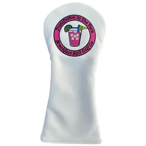 Transfusion Golf Headcover - Funny Club Cover for Fairway Woods & Hybrids | Breakfast Ball Golf