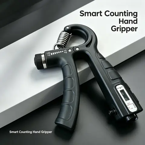 Unisex Hand Grip Strengthener 1 Pack - Adjustable 22-220lbs Resistance Forearm Trainer, Adaptive Grip Tool for Athlete Use, Workout & Home Workout Gear