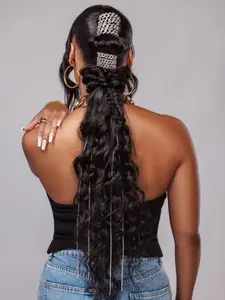 Raw Luxury Cambodian Wavy Bundles - Unisex Hair Accessory with Natural Wavy Texture for Volume and Style