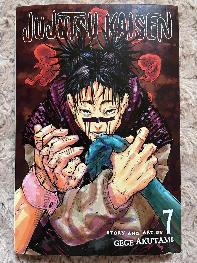 Gege Akutami Jujutsu Kaisen Vol 7 Paperback Edition Seventh Volume Of The Popular Manga Series Story And Art By Gege Akutami