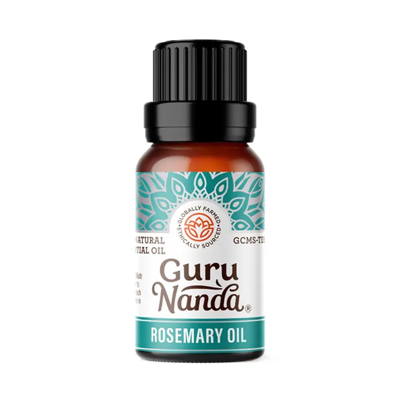 GuruNanda Rosemary Essential Oil 15ML Aromatherapy Wellness Therapeutic Healthy