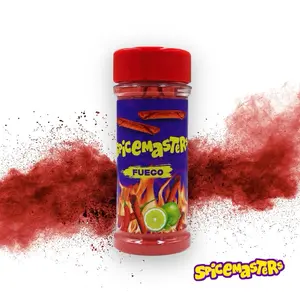 Fuego. Seasoning Powder Spicy for snacks Flavor Spice Chicken Chilli Freeze-Dried Natural Taco furia Seasoned Bomb Original Lemon Herb Chile Lime purpose seasoning and Authentic Classic