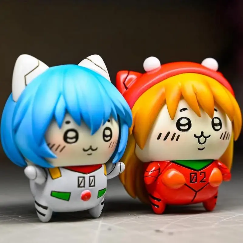 Chiikawa Cosplay Figure Collection Cute Usagi Hachiware EVA Style GK Resin Model Toy Ornaments Desk Decoration Gift