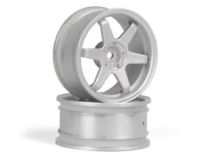 HPI Racing HPI160752 TE37 26 mm Wheel, Matte Chrome - 3 mm Offset