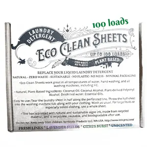 Eco Clean Sheets - Concentrated Laundry Detergent -100 Loads