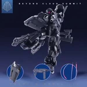 Authentic Sci-Fi Mecha Model Kit, Moveable Mechanical Design, Includes Replacement Hands, Shield Armor & Effect Parts, Collectible Gift