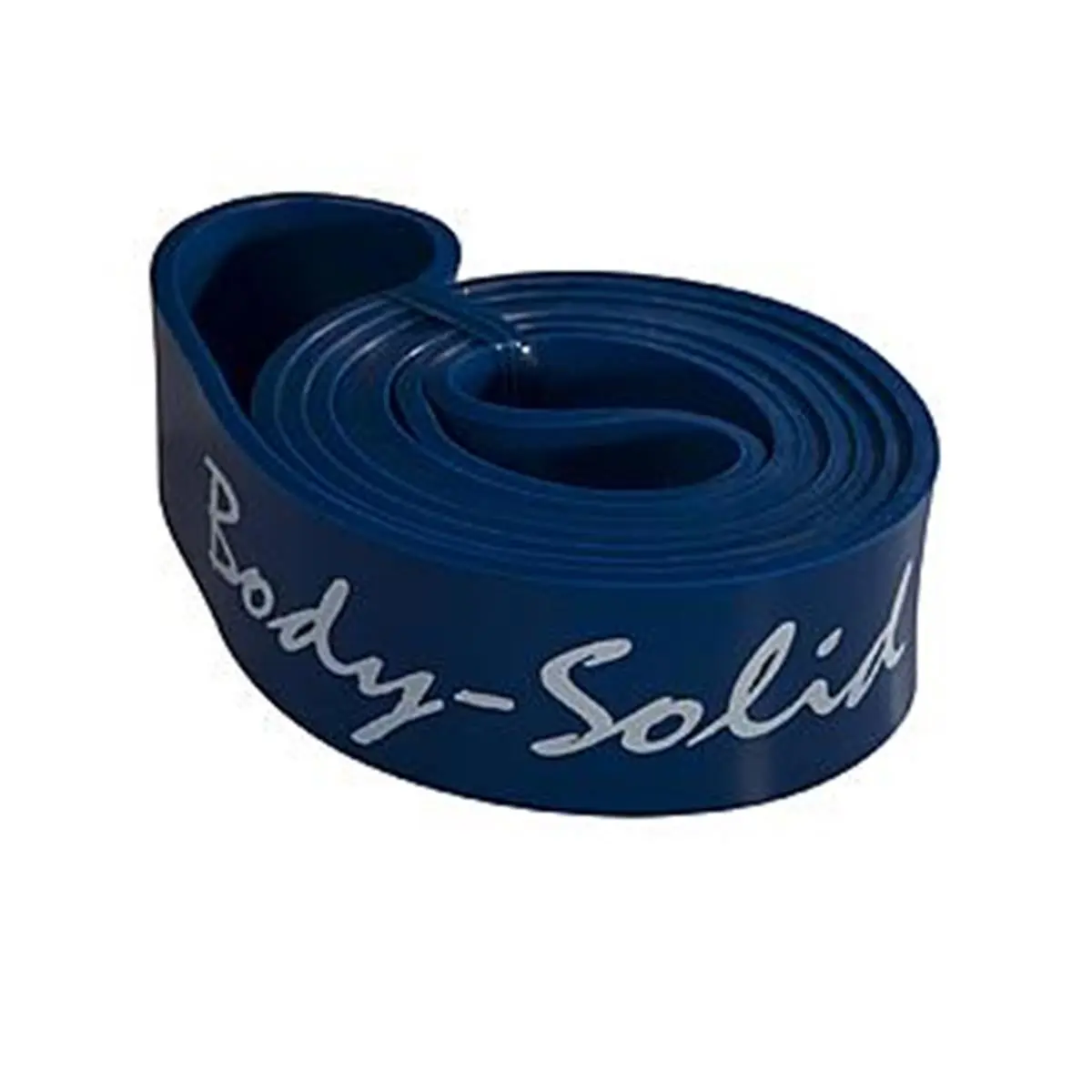 Body-Solid 1.75 in. Heavy Power Resistance Band, Solid Blue Workout Equipment for Powerlifting, Stretching, Resistance Band Training & Home Use, Resistance Band Workout