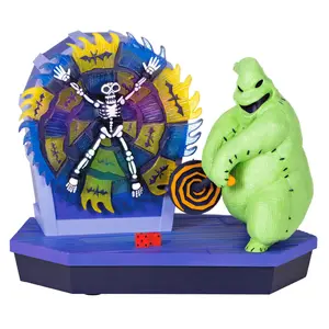 Tim Burton's The Nightmare Before Christmas 30th Anniversary Mr. Oogie Boogie Musical Ornament With Light and Motion