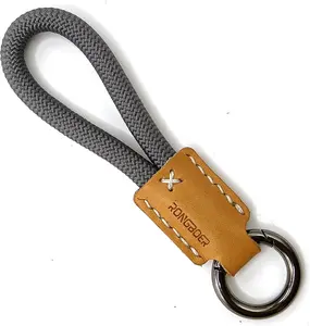 Cowhide Leather Short Keychain,Car Key Chain Accessories,Keychains for Women And Men,Cell Phone Lanyard