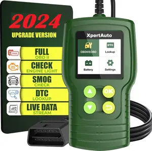 C302 OBD2 Scanner Code Reader for Car Check Engine, Automotive CAN Diagnostic Tool, Read and Erase Fault Codes, Check Emission Status, Universal for All OBD II Protocol Cars After 1996