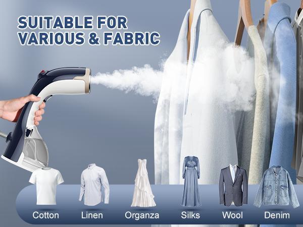 Travel Steam Iron,1200W Portable Steam Iron For All Fabrics,30 Seconds Heat Up, Fast Wrinkle Removal,300ml Handheld Garment Steam Iron For Home,Office (Only For 120V),0ml Handheld Garment,Father's Day Gifts for Dad
