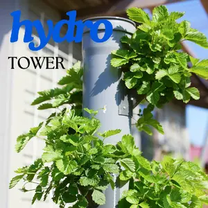 Hydro Tower: The Futuristic World of Indoor & Outdoor Tower Water Gardening Systems Hand Book - Essential Guide for Hydroponic Gardening