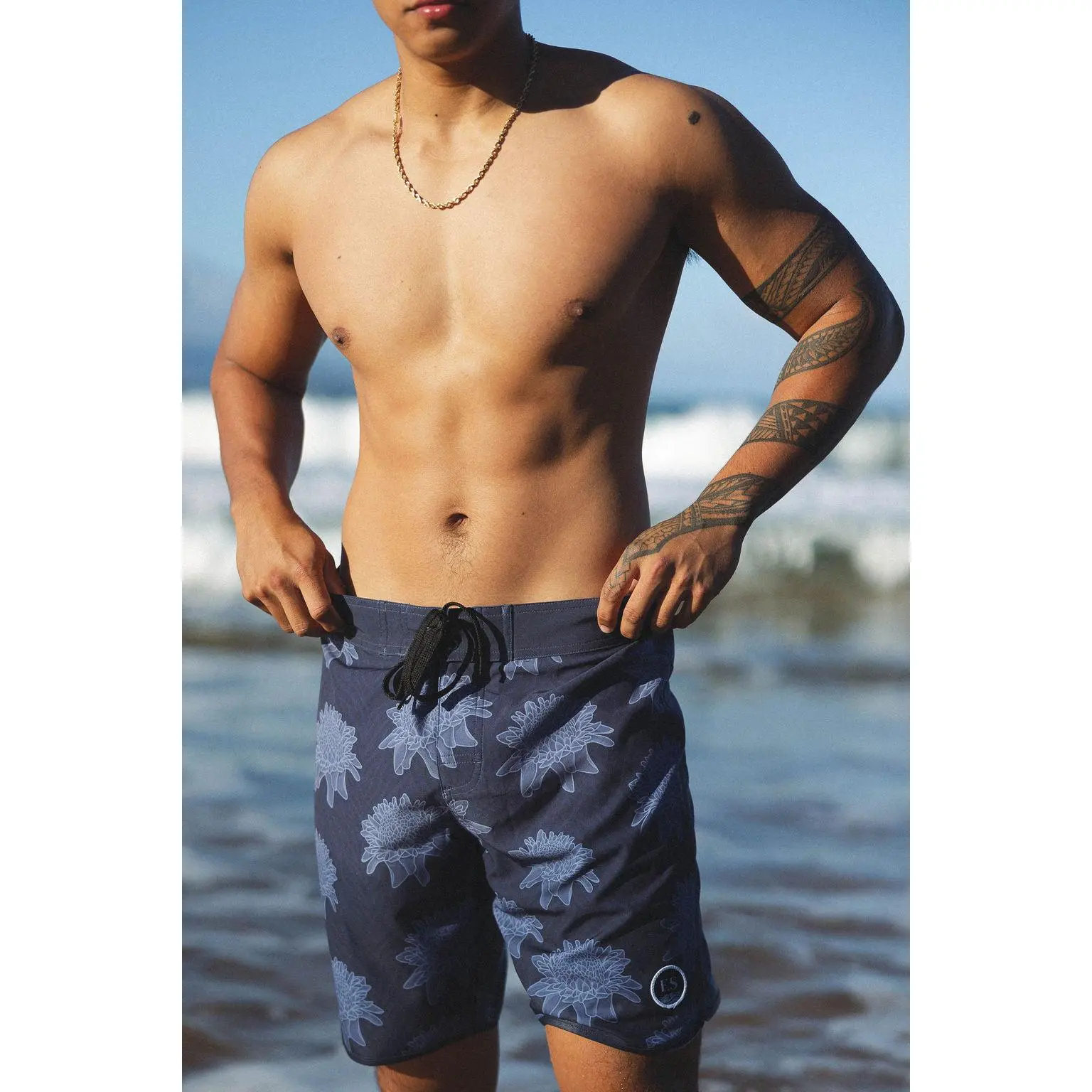 Wild Protea Mens Board shorts