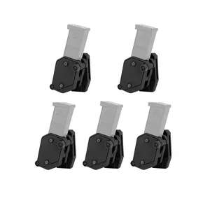 Krydex IPSC USPSA IDPA Competition Multi-Angle Speed  ABS 9MM Polymer Mag Pouch 1.5'' Belt for Left/Right Handed