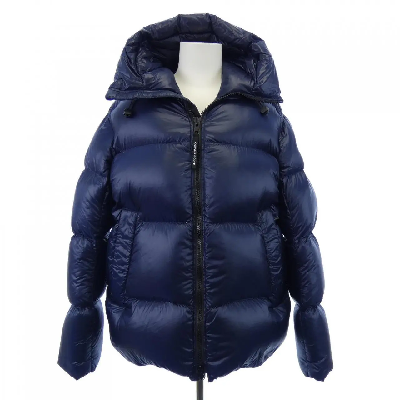 Pre-owned Canada Goose Nylon Small Leather Goods Crofton Down Jacket