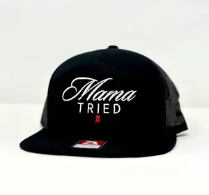 Mama Tried Ultra Trucker Hat, Momma Tried Hat, Embroidered Mama Tried Hat, Mom Hat, Cute Mom Hats, Mothers Day Hats