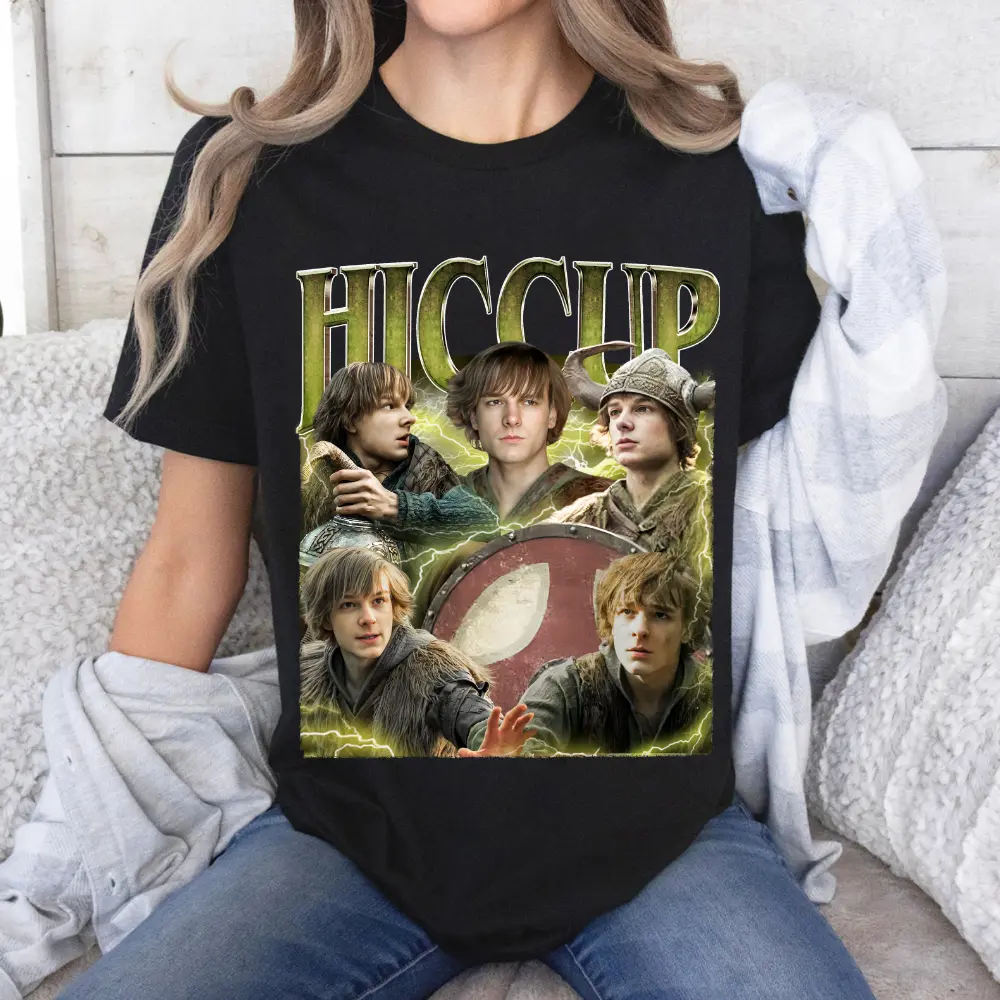 Hiccup Bootleg HTTYD Shirt, Action Movie Fan Tee