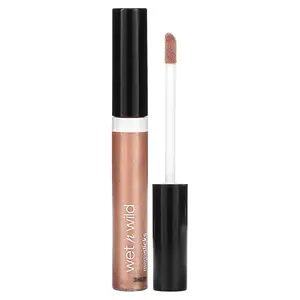 wet n wild MegaSlicks, Lip Gloss, 555B Rose Gold, 0.2 fl oz (6 ml)