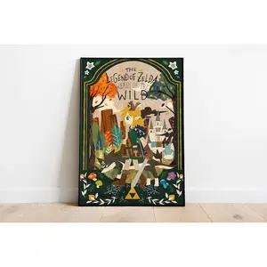 The Legend of Zelda Travel Poster - Legend of Zelda Poster