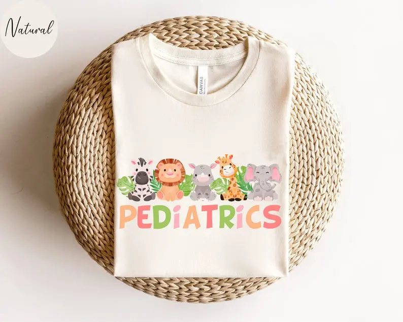 Comfort Colors Pediatrics Shirt, Pediatrics Animals T-Shirt, Peds Nurse T-shirt, PEDS T-shirt, Pediatric Nurse Gift, Peds Nurse Shirt, Funny Graphic Tees