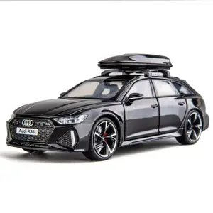 Audi Rs6 1:32 Travel Edition Alloy Model, Detailed Scale Replica, Perfect Gift for Car Enthusiasts, High-Quality Collectible Item