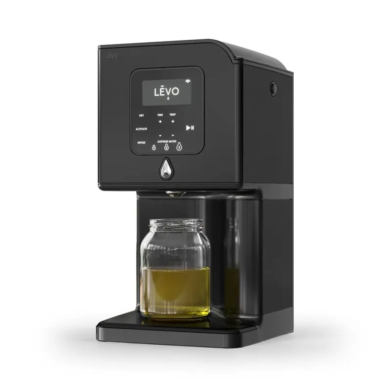 LĒVO Lux Herbal Oil Infusion Machine: Elevate your culinary game! Infuse herbs, spices, & more into oils, butters, and honeys for gourmet meals makes it a kitchen essential. Save money & control quality by infusing at home.