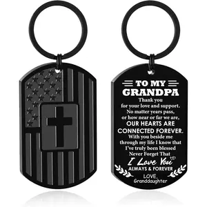 Keychains Gifts for Men Dad Son Brother Boyfriend Husband Grandpa Grandson,Mens Keychain Christmas Gifts