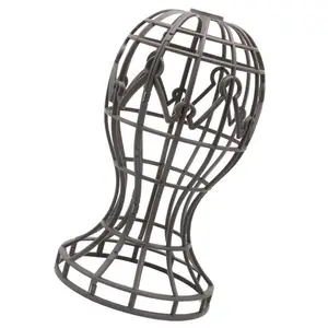 Portable Wig Stand Plastic Rack Display Holder for Wigs Hats and More