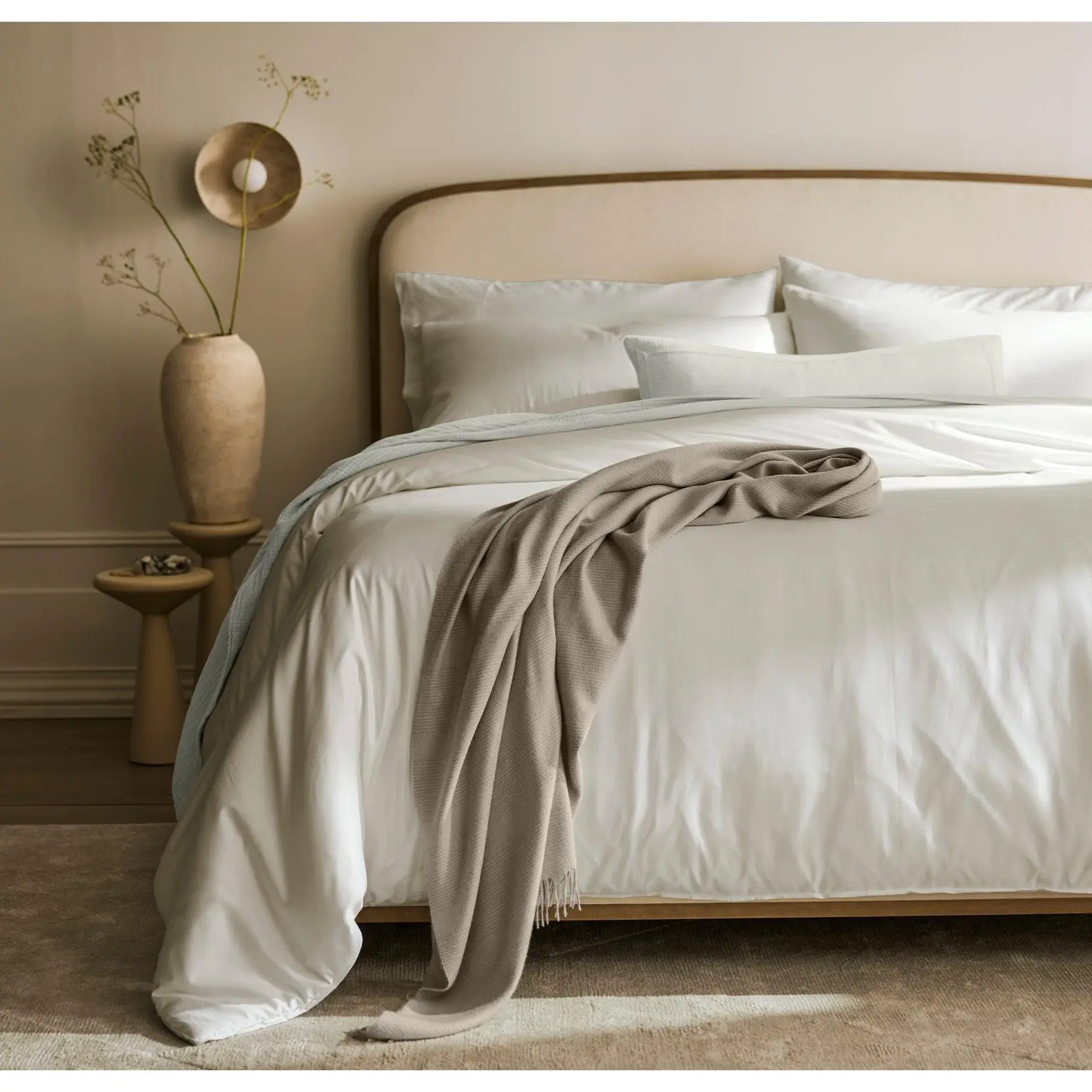 Boll & Branch Signature Organic Cotton Comforter Set - Soft All-Season Bedding (Multiple Sizes)