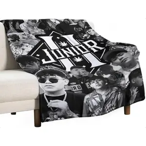 Young singer blanket super soft and warm flannel blanket bedroom, living room, sofa, all seasons perfect for afternoon naps, home decoration, bedding, artworks