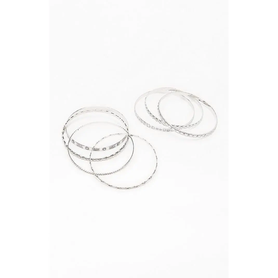 Pacsun Women's Greta Bangle Set Pacsun Women's Greta Bangle Set