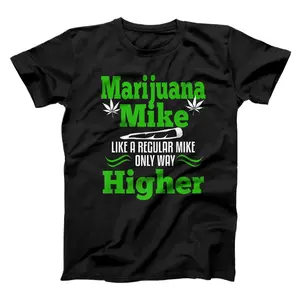 Mens Marijuana Mike Funny Weed 420 Cannabis Gift Name Premium  T-Shirt, Sweatshirt, Hoodie