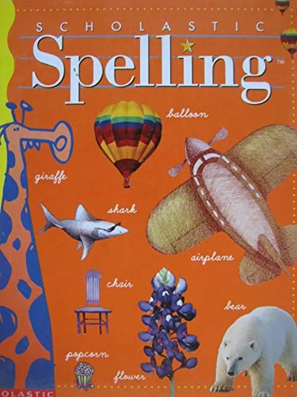 USED Book - Scholastic Spelling (Level 3) by Scholastic (Hardcover) - english