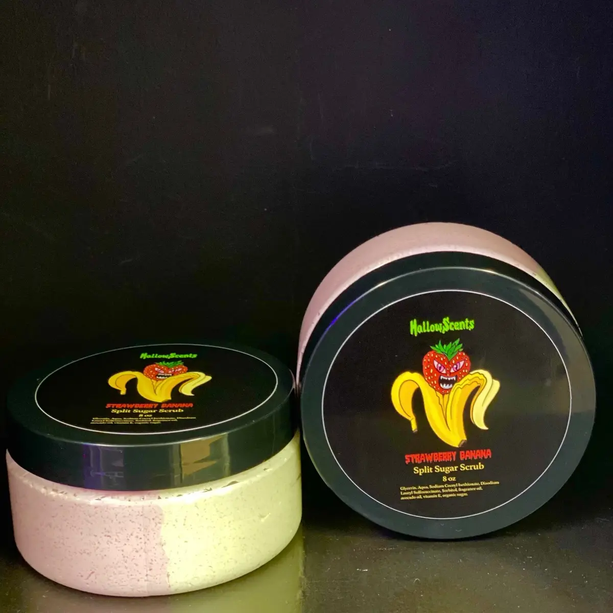 Strawberry & Banana Split Whipped Sugar Scrub