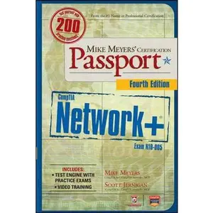 USED-Mike Meyers’ CompTIA Network+ Certification Passport, 4th Edition (Exam N10-005) (CompTIA Authorized) by Mike Meyers (Paperback)