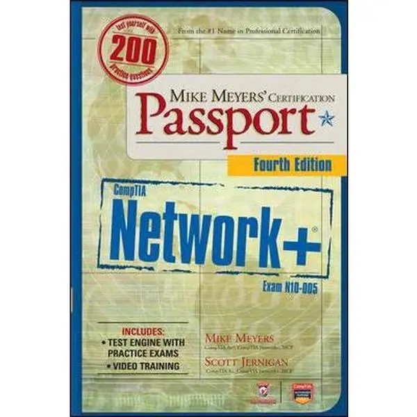 USED-Mike Meyers’ CompTIA Network+ Certification Passport, 4th Edition (Exam N10-005) (CompTIA Authorized) by Mike Meyers (Paperback)