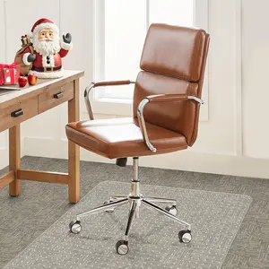 Office Chair Mat for Carpet 36" x 48" Heavy Duty Plastic Computer Desk Mats for Low Flat No Pile Carpeted Floor Clear Rug Pad for Rolling Chairs Office Work Home Gaming Rectangle