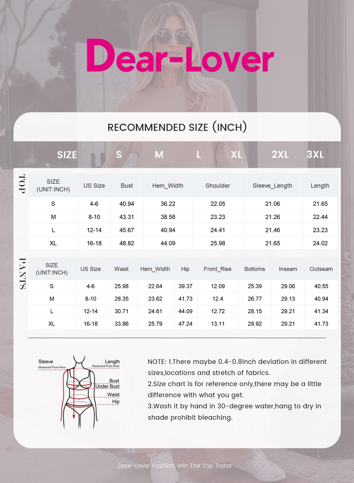 Dear-Lover Varsity Striped Detail Crewneck Pullover and Elastic Waist Loose Sweatpants Outfit, Colorblock Stripe 2Pcs Sweatsuit Casual Womenswear Sporty