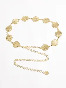 Women's Boho Waist Chain, Vintage Hollow Out Y2K Chain, Ethnic Pattern Beach Accessory, Party & Wedding Decor, Vintage Body Jewelry